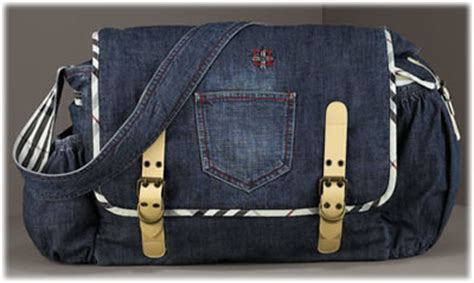 burberry denim diaper bag|Burberry diaper bag sale.